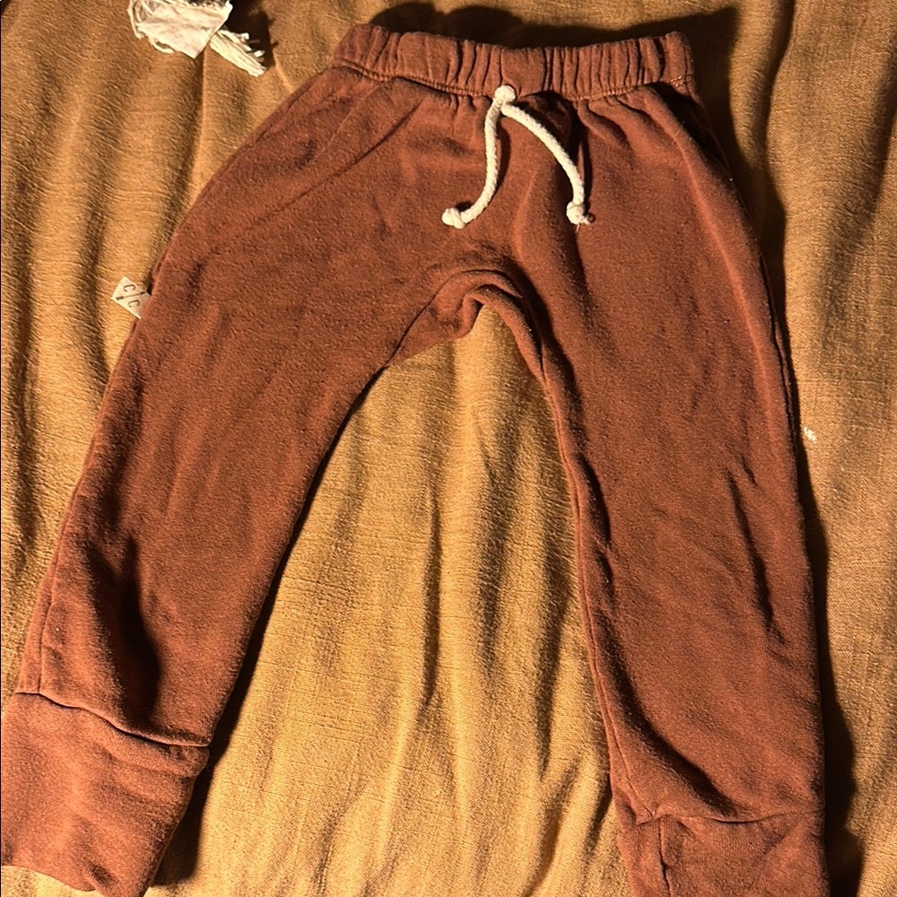 Childhoods clothing brown jogger